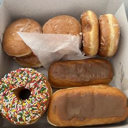 Zerilli's Bakery - Jelly filled, custard filled, glazed and sprinkled.
