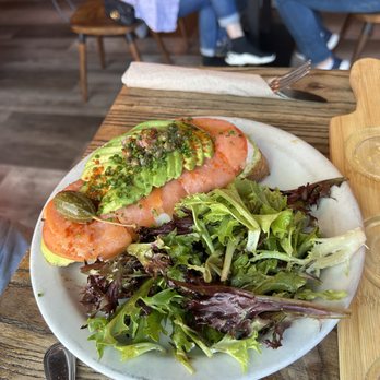 Foreigner - Smoked Salmon Toast $18.95 - Breakfast & Brunch Near Me - San Mateo, California