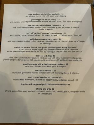 Menu photo 2 Chef Rick's Orcutt, CA