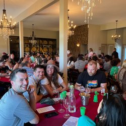 8 Chains North Winery - Corporate group tasting in the Compass Rose Room.