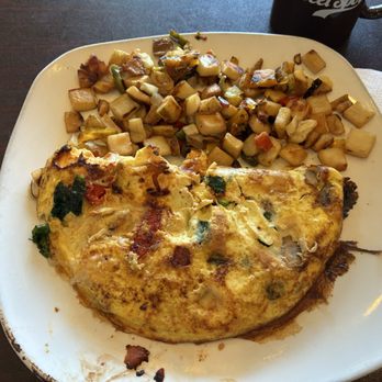 The Sweet Spot - A veggie omelette with home fries - Coffee & Tea Near Me - Concord, North Carolina The Sweet Spot - A veggie omelette with home fries - Coffee & Tea Near Me - Concord, North Carolina