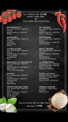 Menu photo 8 90 Second Pizza Washington, DC, DC Menu photo 8 90 Second Pizza Washington, DC, DC