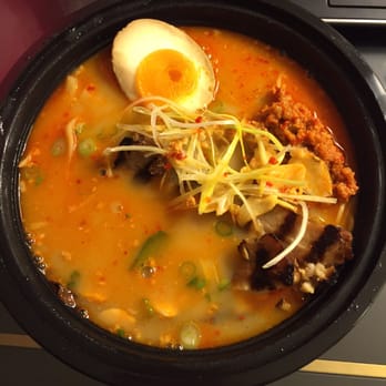 Umai - Spicy pork ramen delivered to my hotel. :) - Japanese Near Me - Chicago, Illinois