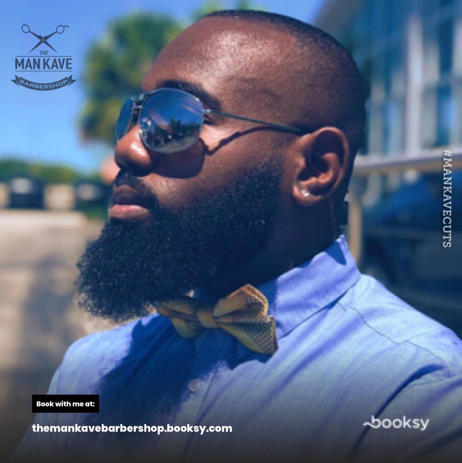 The Man Kave Barbershop Logo