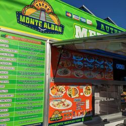Taco's Monte Alban - Menu for taco truck