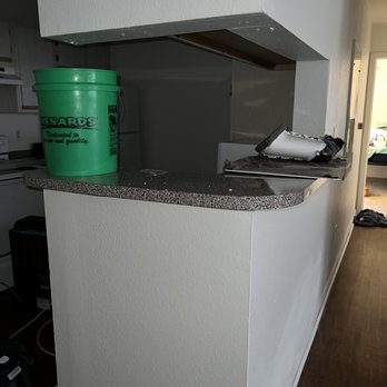 Reserve on Third - Buckets to catch the water. Holes drilled to try and get the water out. - University Housing Near Me - Bloomington, Indiana Reserve on Third - Buckets to catch the water. Holes drilled to try and get the water out. - University Housing Near Me - Bloomington, Indiana
