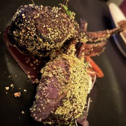 CuiZine Restaurant - Pistachio Crusted Australian Lamb Chop