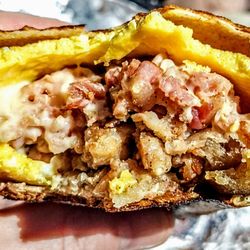 Bacon, Egg and Cheese Pretzel.