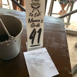 Mama's Grill - Our order