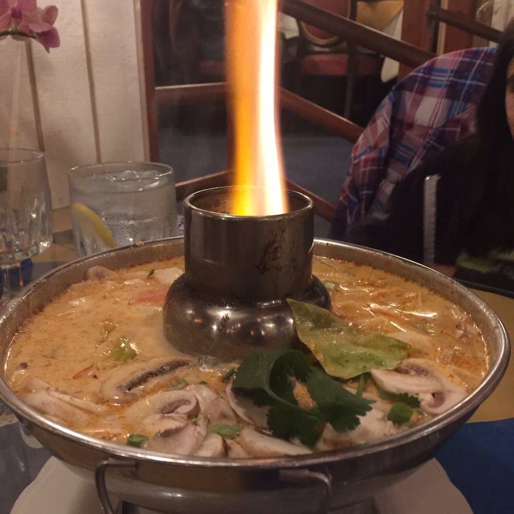 Bangkok West - A coconut soup volcano - Thai Near Me - Aptos, California Bangkok West - A coconut soup volcano - Thai Near Me - Aptos, California