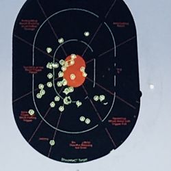 Bay County Shooting Range - Used target