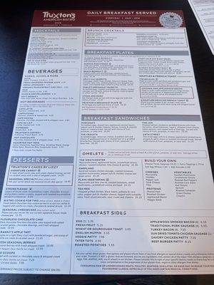 Menu photo 2 Truxton's American Bistro Torrance, CA Menu photo 2 Truxton's American Bistro Torrance, CA
