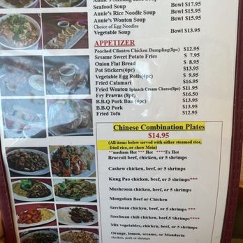 Annie’s House - Menu - Chinese Near Me - Marina, California