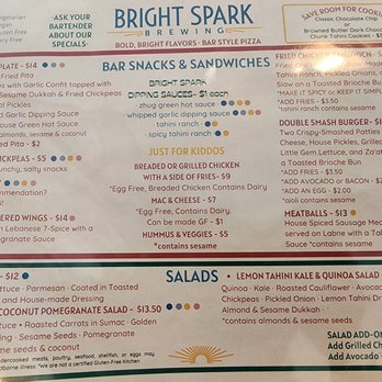 Bright Spark Brewing - Food - Breweries Near Me - Ventura, California