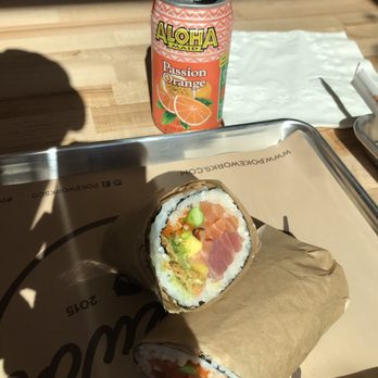 Pokeworks - Poke burrito with Aloha maid! - Salad Near Me - College Station, Texas Pokeworks - Poke burrito with Aloha maid! - Salad Near Me - College Station, Texas