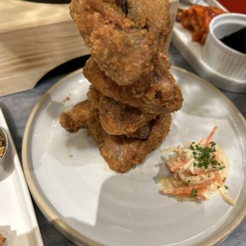 Jess' Restaurant - Fried chicken wing tower - Korean Near Me - Vancouver, British Columbia Jess' Restaurant - Fried chicken wing tower - Korean Near Me - Vancouver, British Columbia