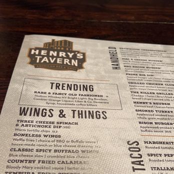 Henry's Tavern - New American Near Me - Denver, Colorado