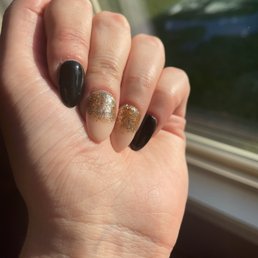 Gold instead of silver - picture of what I first received.