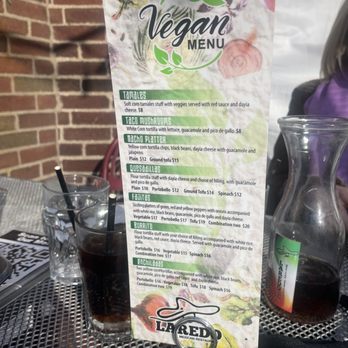 Laredo - Special Vegan Menu - Mexican Near Me - Washington, DC, District of Columbia