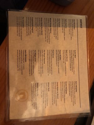 Menu photo 4 Oak Seattle, WA Menu photo 4 Oak Seattle, WA