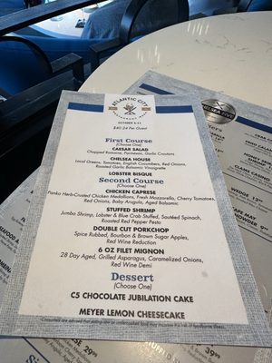 Menu photo 4 Chelsea Five Atlantic City, NJ
