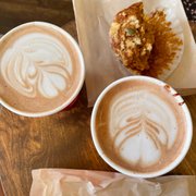 Photo of Ritual Coffee Roasters - San Francisco, CA, United States. Dandelion Mocha, pumpkin muffin