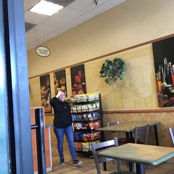 Subway - She's even smiling !! Love it !! - Fast Food Near Me - Long Beach, California