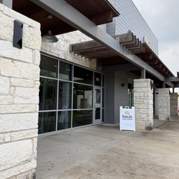 This is the exterior of the Emler entrance.