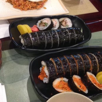 Kimganae - Spicy tuna kimbap, kimchi fried rice, and eel gimbal - Korean Near Me - Flushing, New York