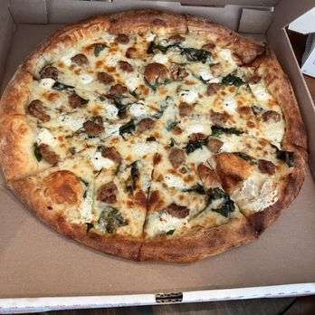 Pizza Buzz - Brooklyn White Pizza - AMAZING!! - Pizza Near Me - Watauga, Texas Pizza Buzz - Brooklyn White Pizza - AMAZING!! - Pizza Near Me - Watauga, Texas