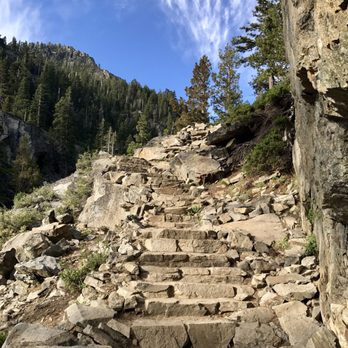 Eagle Lake - Love the stairs along this trail - Hiking Near Me