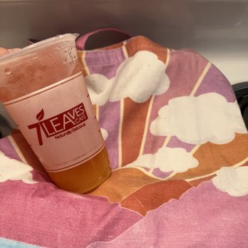 7 Leaves Cafe - Strawberry Sunset Iced - Bubble Tea Near Me - San Francisco, California 7 Leaves Cafe - Strawberry Sunset Iced - Bubble Tea Near Me - San Francisco, California