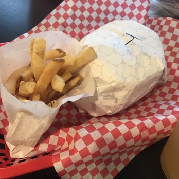 Small Cheval- Riverside - Double(actually triple) cheeseburger and fries. - Burgers Near Me - Chicago, Illinois Small Cheval- Riverside - Double(actually triple) cheeseburger and fries. - Burgers Near Me - Chicago, Illinois