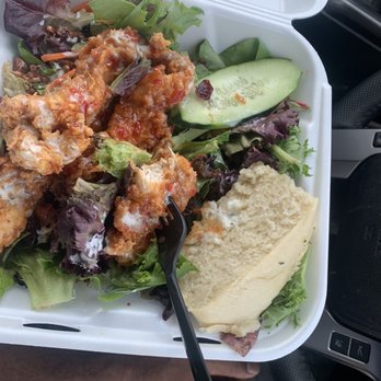Backroads Bistro - sticky chicken salad - New American Near Me - Panguitch, Utah