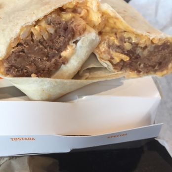 Taco Bell - Rice beans and cheese burrito $1.29 - Fast Food Near Me - Bath, New York