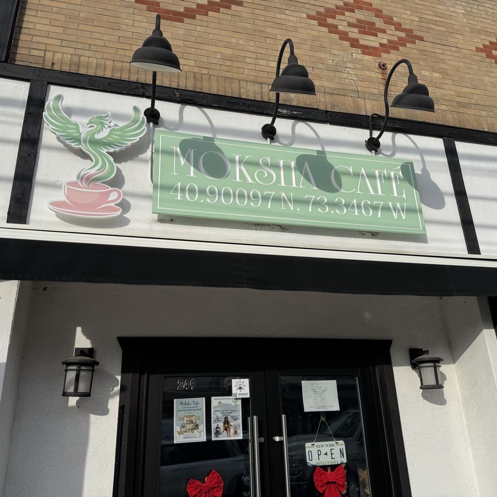 Moksha Café - It's official! Moksha Cafe is open for business. - Coffee & Tea Near Me - Northport, New York Moksha Café - It's official! Moksha Cafe is open for business. - Coffee & Tea Near Me - Northport, New York