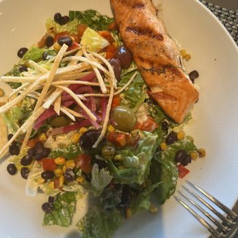 Cielo - DELICIOUS salad with side salmon - New American Near Me - Scottsdale, Arizona