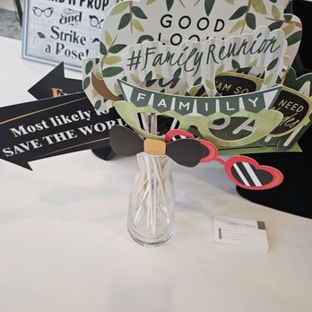 Prestige World Wide Ent - More props to use while we took photos during our family reunion. - Photo Booth Rentals Near Me