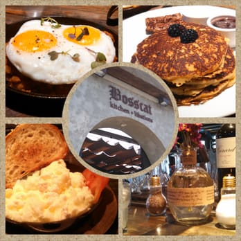 Bosscat Kitchen & Libations - Brunch shot with cool light bulb salt and pepper shakers. - New American Near Me - Irvine, California Bosscat Kitchen & Libations - Brunch shot with cool light bulb salt and pepper shakers. - New American Near Me - Irvine, California