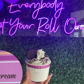IScream Ice Cream Rolls - Oreo - Desserts Near Me - Atlanta, Georgia