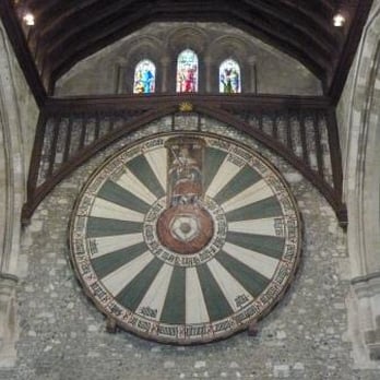 The Castle Winchester Great Hall - King Arthur's Round Table - Landmarks & Historical Buildings Near Me - Winchester, HAM