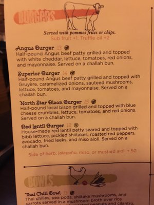 Menu photo 4 Zeitgeist Restaurant & Bar Duluth, MN