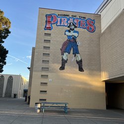 San Leandro High School - Giant Pirate Mural