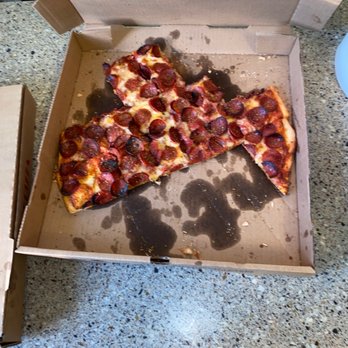 Carlucci's Pizzeria - Pepperoni well done. We couldn't make it home wit out eating it - Pizza Near Me - Powell, Ohio