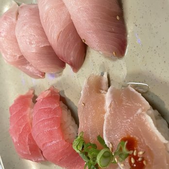 Sushi Pier - Nigiri: maguro, albacore, hamachi - Sushi Bars Near Me - Reno, Nevada Sushi Pier - Nigiri: maguro, albacore, hamachi - Sushi Bars Near Me - Reno, Nevada