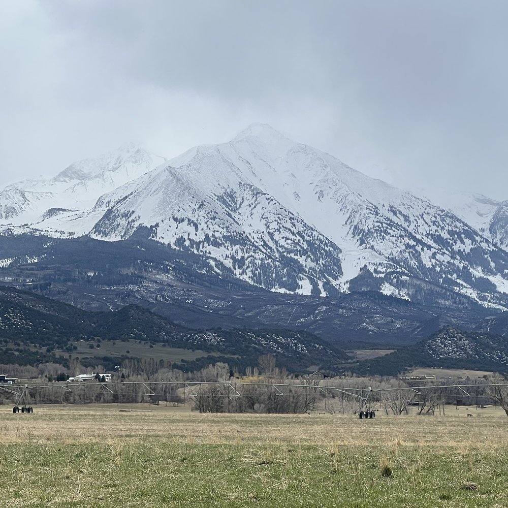 Avalanche Ranch - Snow capped Mt. Sopris - Hot Springs Near Me - Redstone, Colorado