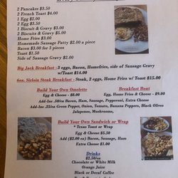 Breakfast Menu