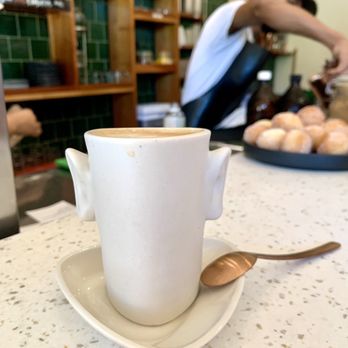 Italdo - Americano coffee $37 cute cup - Patisserie/Cake Shop Near Me - Tulum, ROO