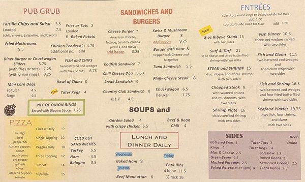 Menu photo 2 The Back Porch Greensburg, KY Menu photo 2 The Back Porch Greensburg, KY
