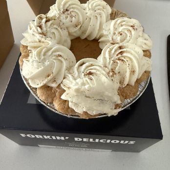 The Pie Hole - Pumpkin pie with whip cream topping - Bakeries Near Me - Langley, British Columbia